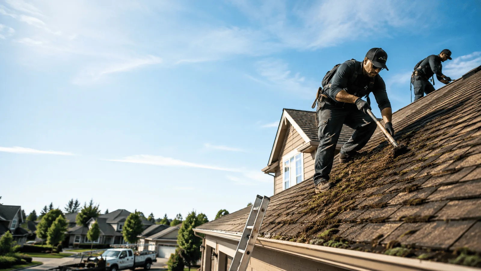 Roof Moss Removal in Louin, MS near me